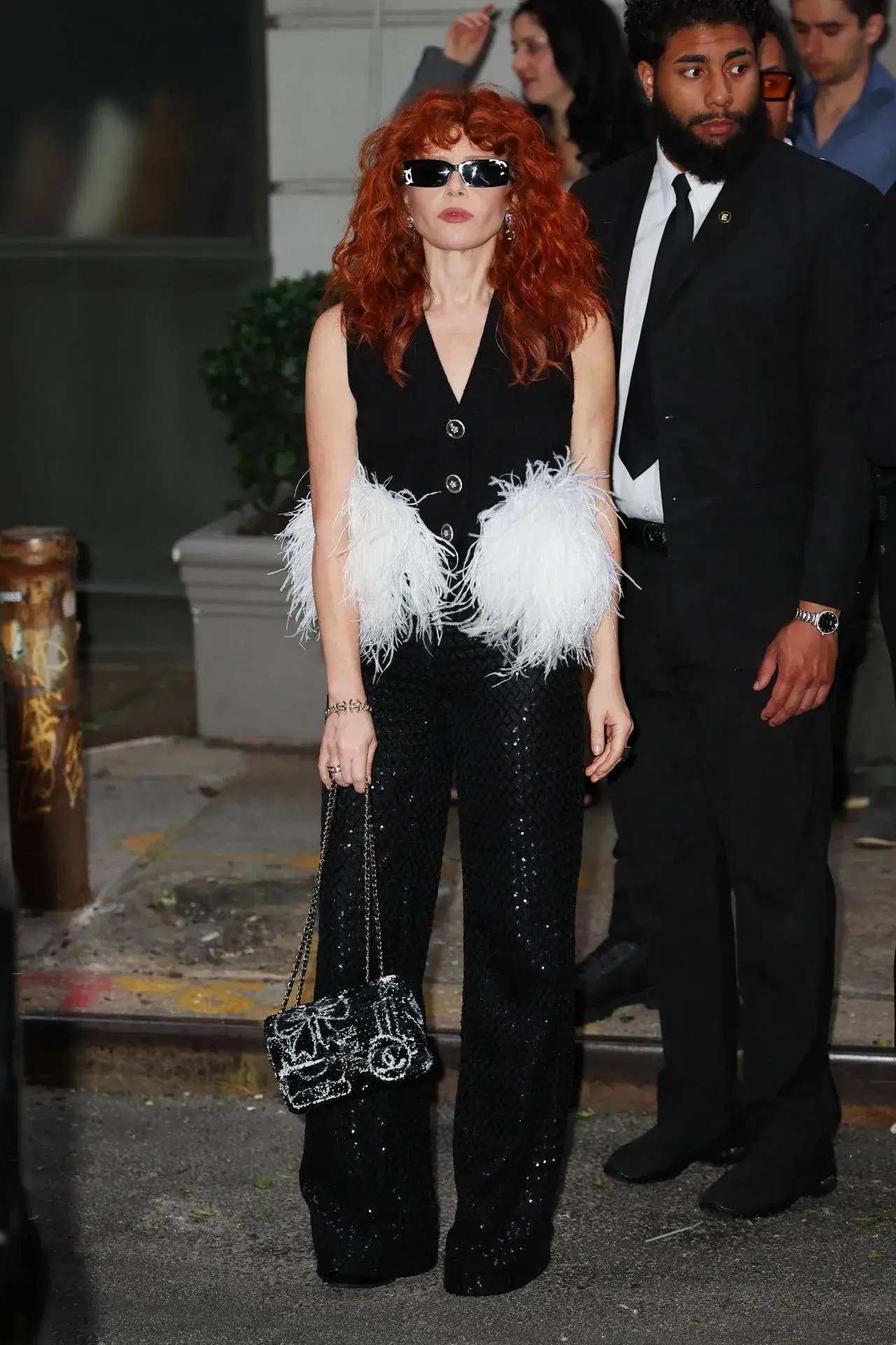 NATASHA LYONNE AT THE CHANEL TRIBECA FESTIVAL ARTISTS DINNER AT THE ODEON IN NEW YORK 1